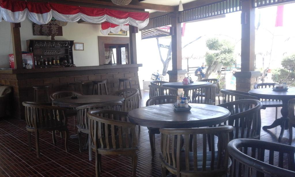 Coral Beach Pizza Cottages Gili Trawangan Zewnętrze zdjęcie
