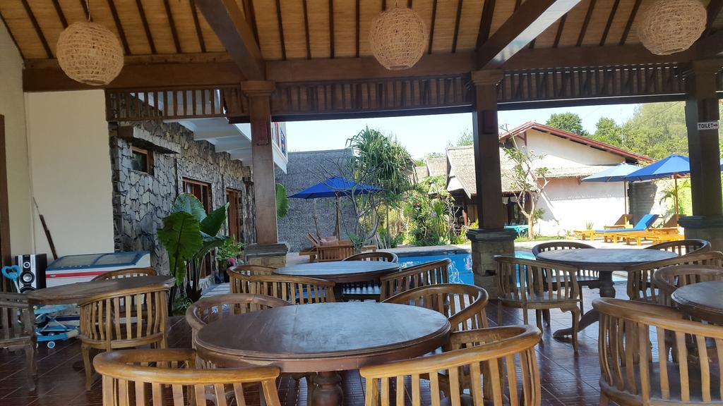 Coral Beach Pizza Cottages Gili Trawangan Zewnętrze zdjęcie